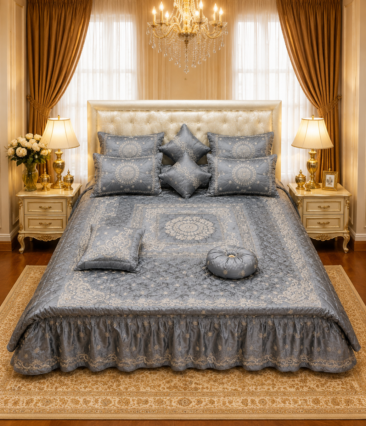 VELVET 9 PCS BRIDAL SET