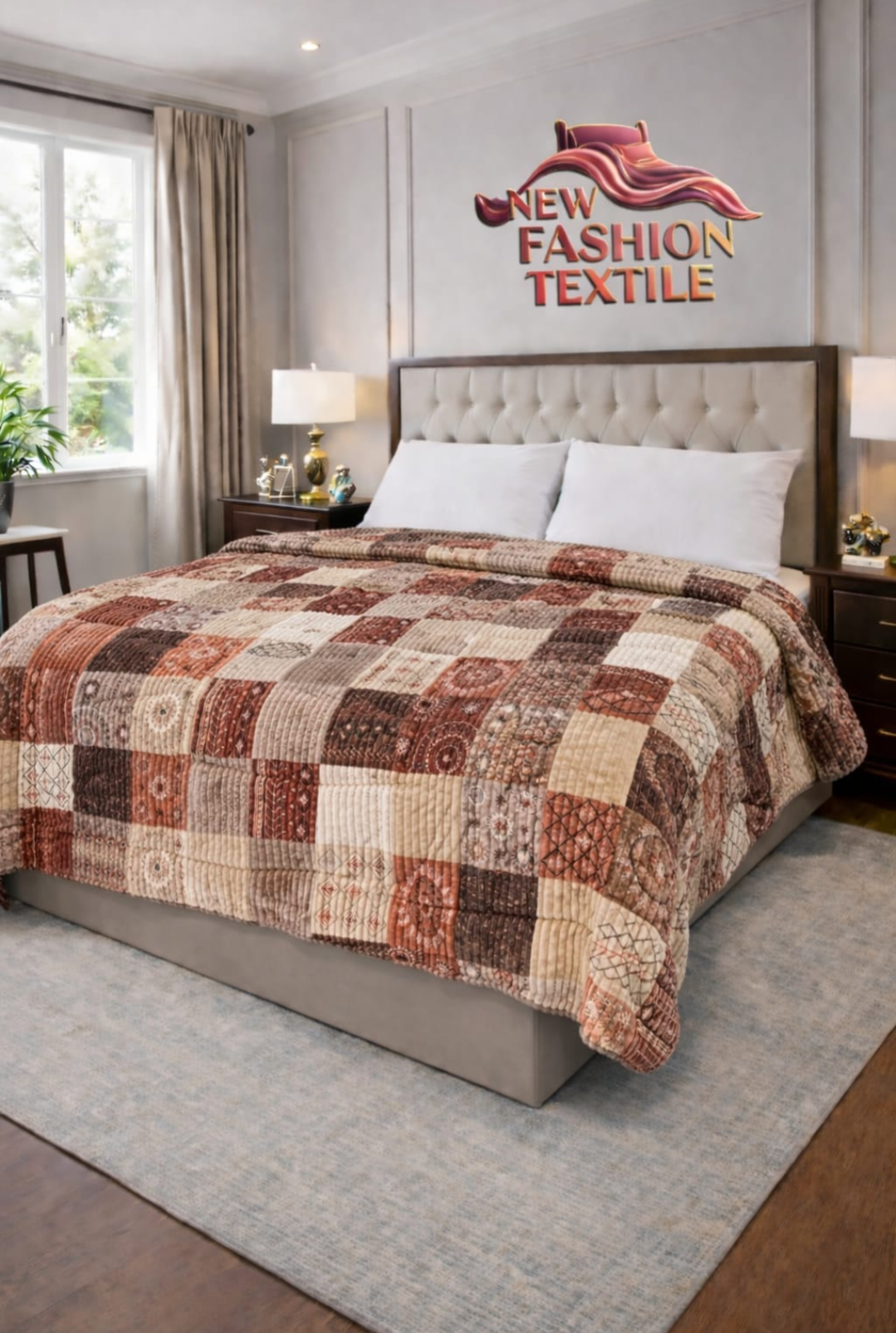 FLEECE QUILT DOUBLE BED