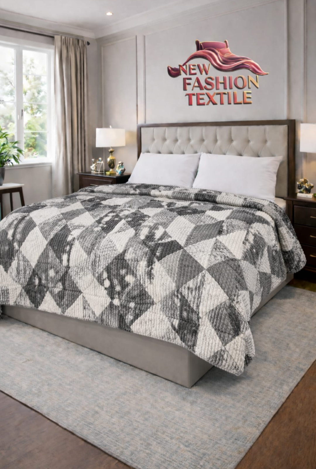 FLEECE QUILT DOUBLE BED
