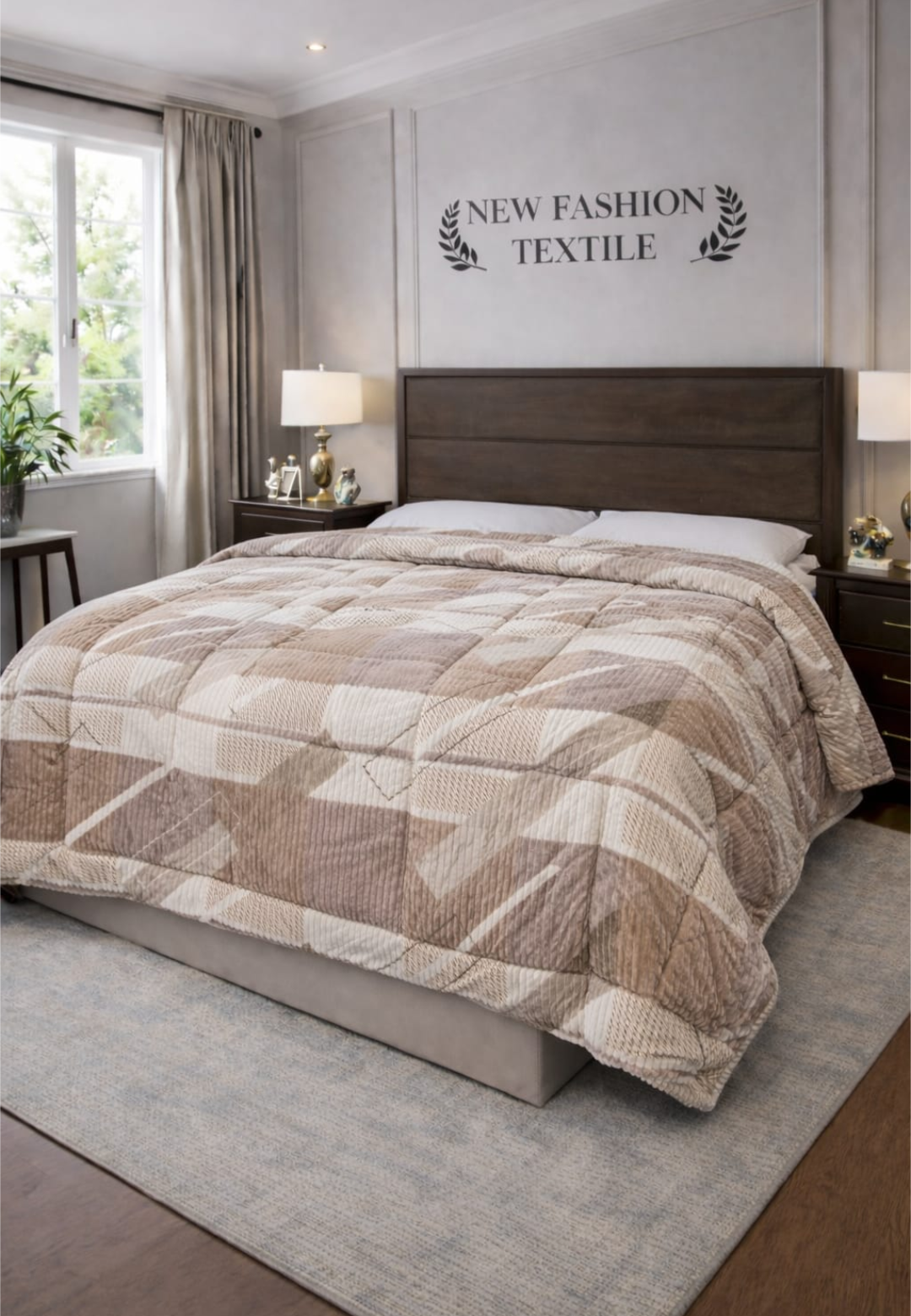 FLEECE QUILT DOUBLE BED