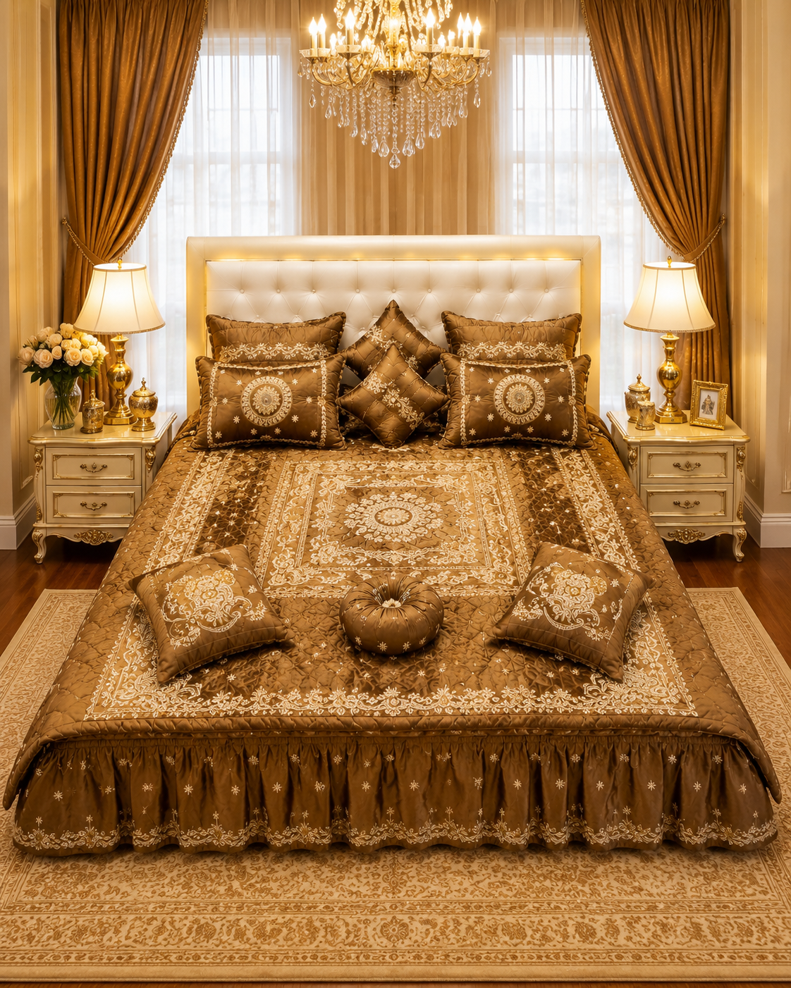VELVET 9 PCS BRIDAL SET