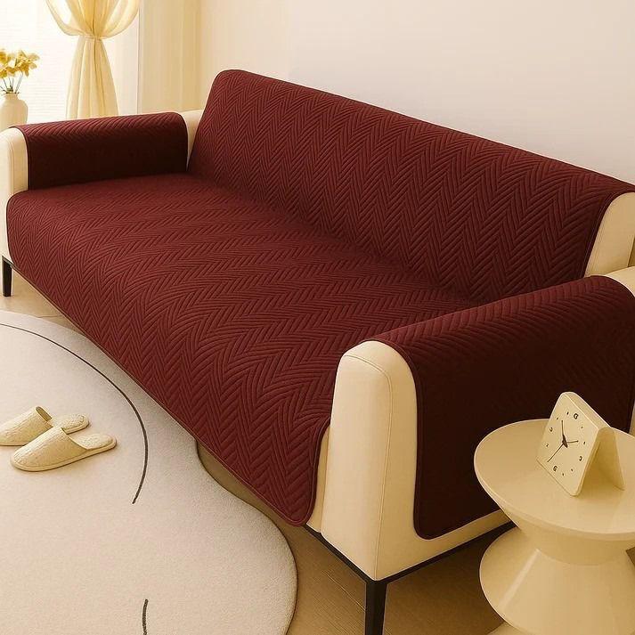 SOFA COVER 3 SEATER ULTRA SONIC QUILTED