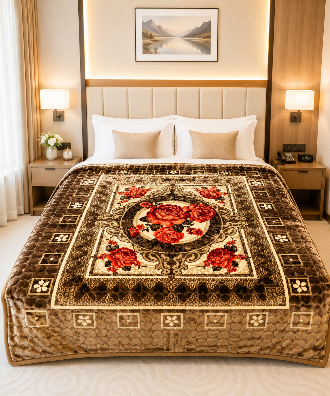 LONDON EYE WINTER BLANKET