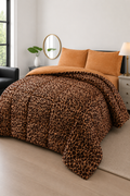 CHEETAH PRINT COMFORTER SET