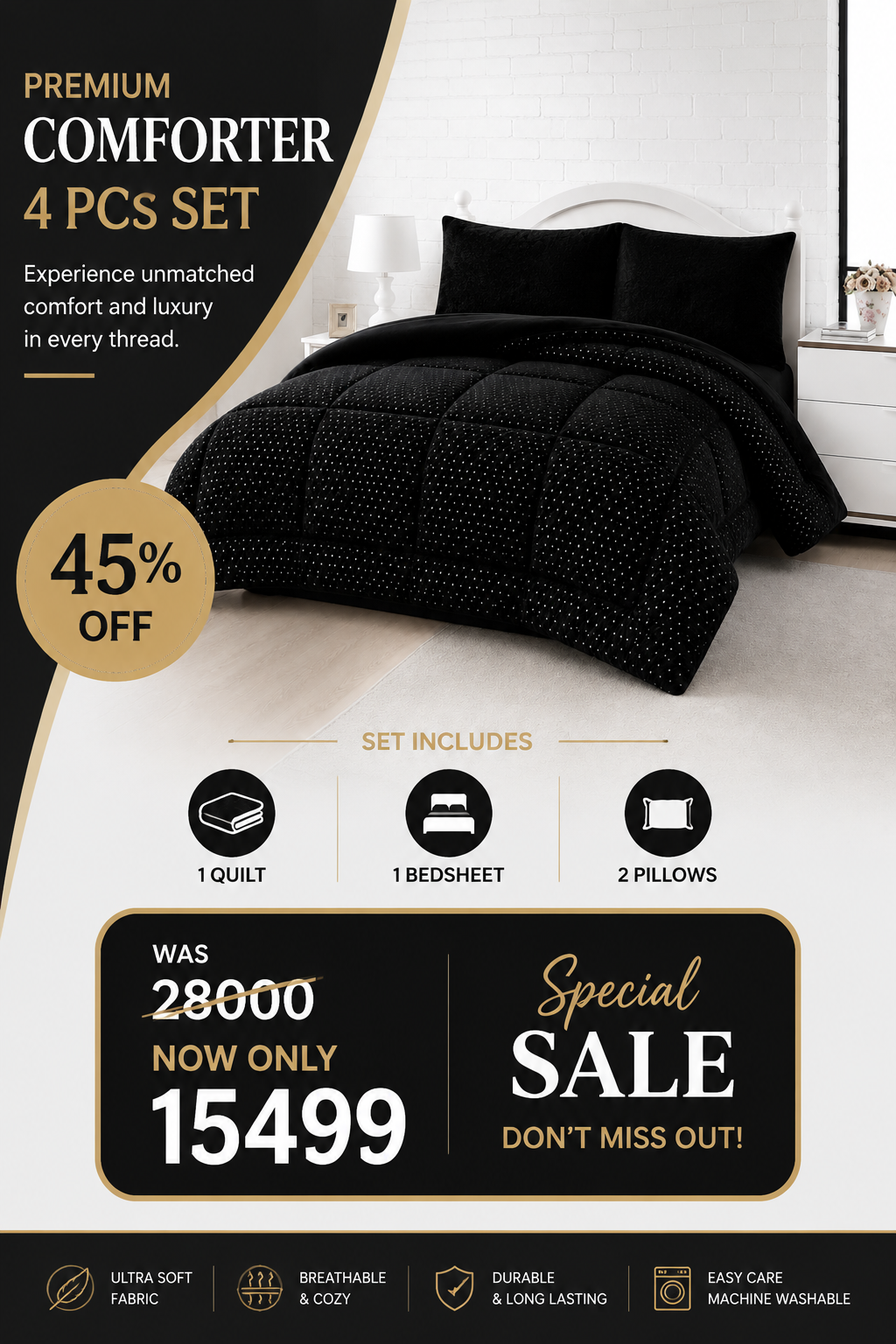 BRIDAL COMFORTER SET