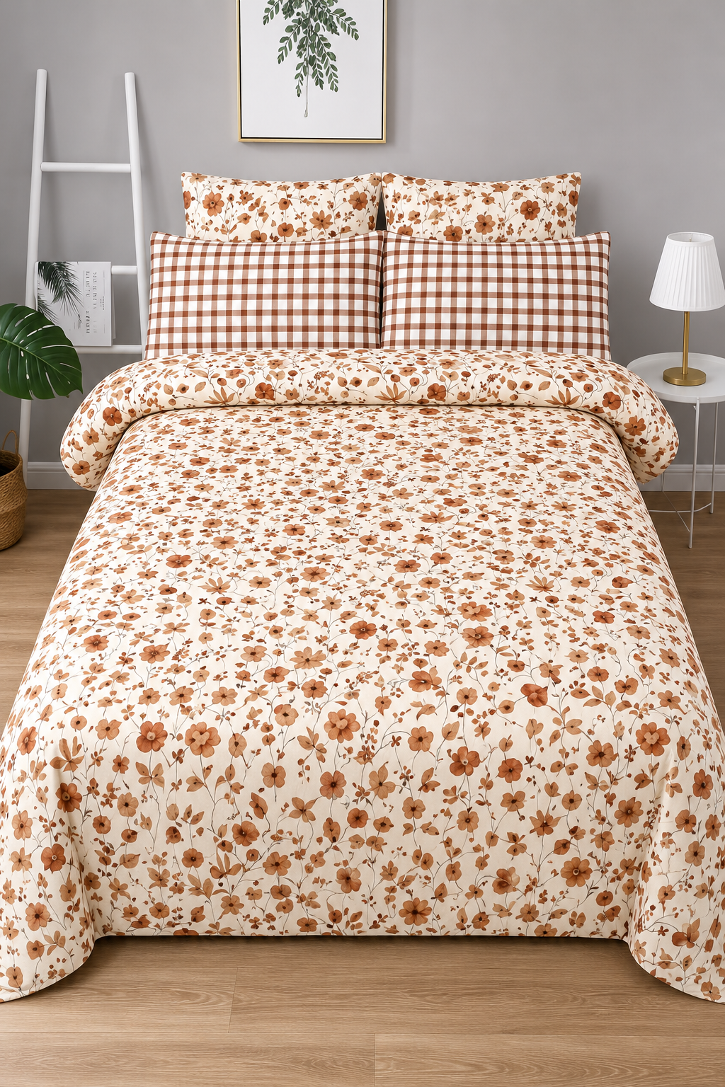 CHENONE COTTON BEDSHEET DOUBLE BED