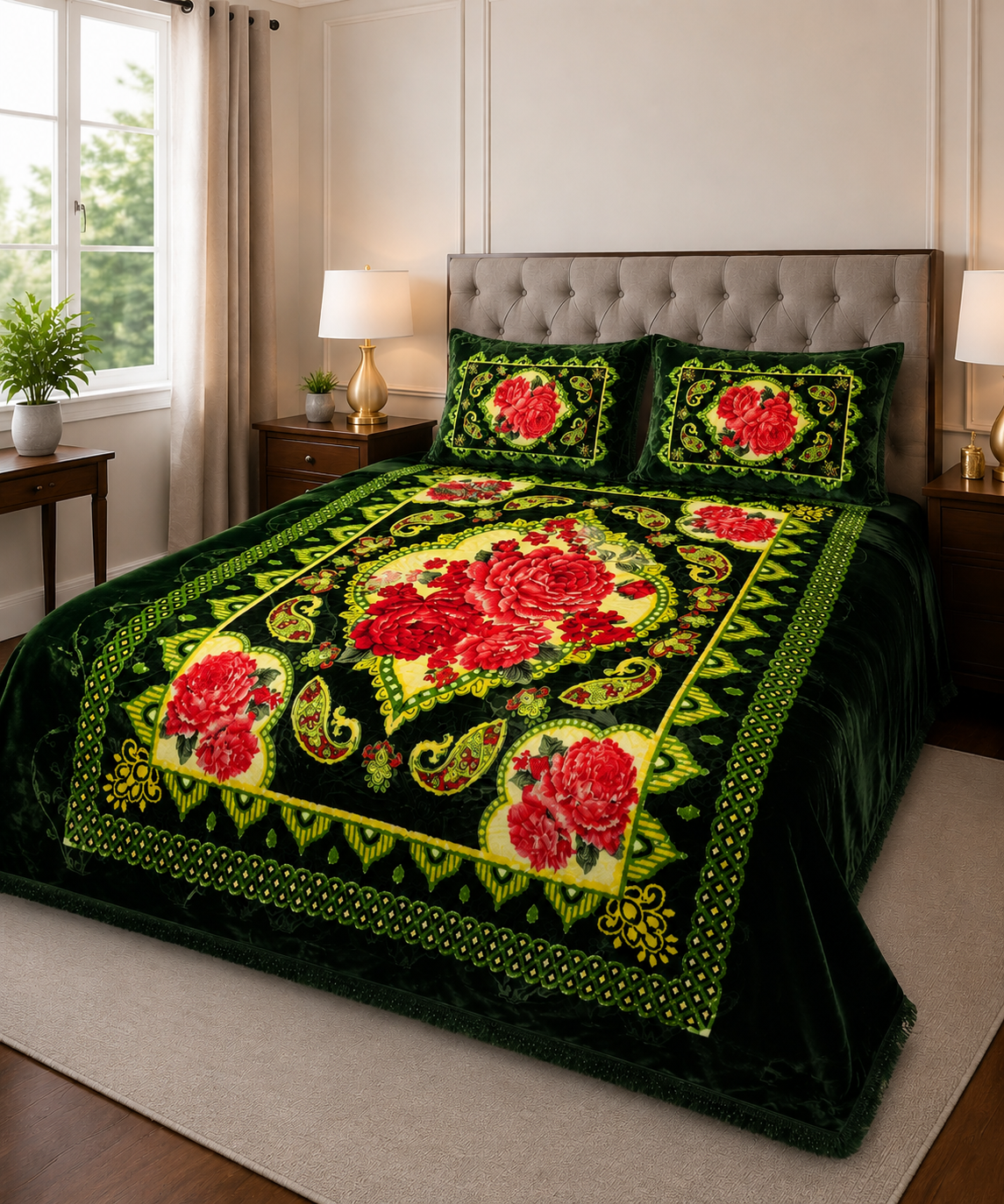 RUBY BEDSHEET DOUBLE BED