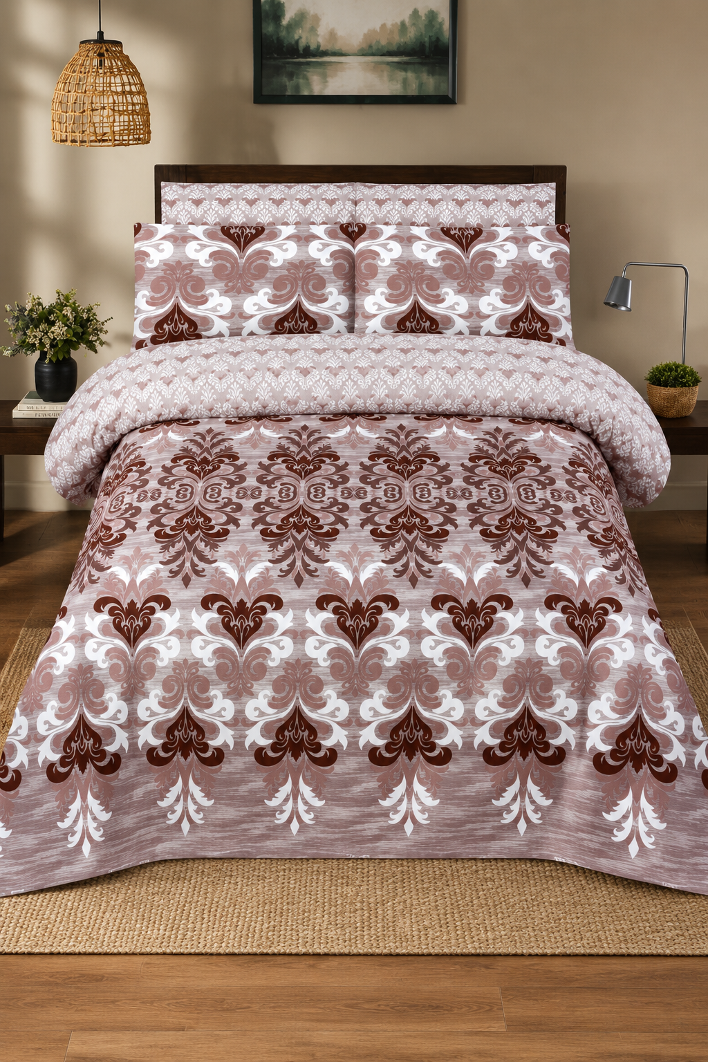 CHENONE COTTON BEDSHEET DOUBLE BED