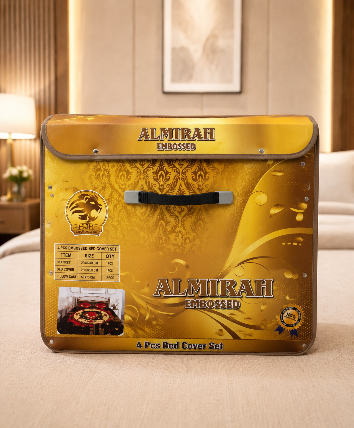 ALMIRAH BLANKET 4 PCS SET