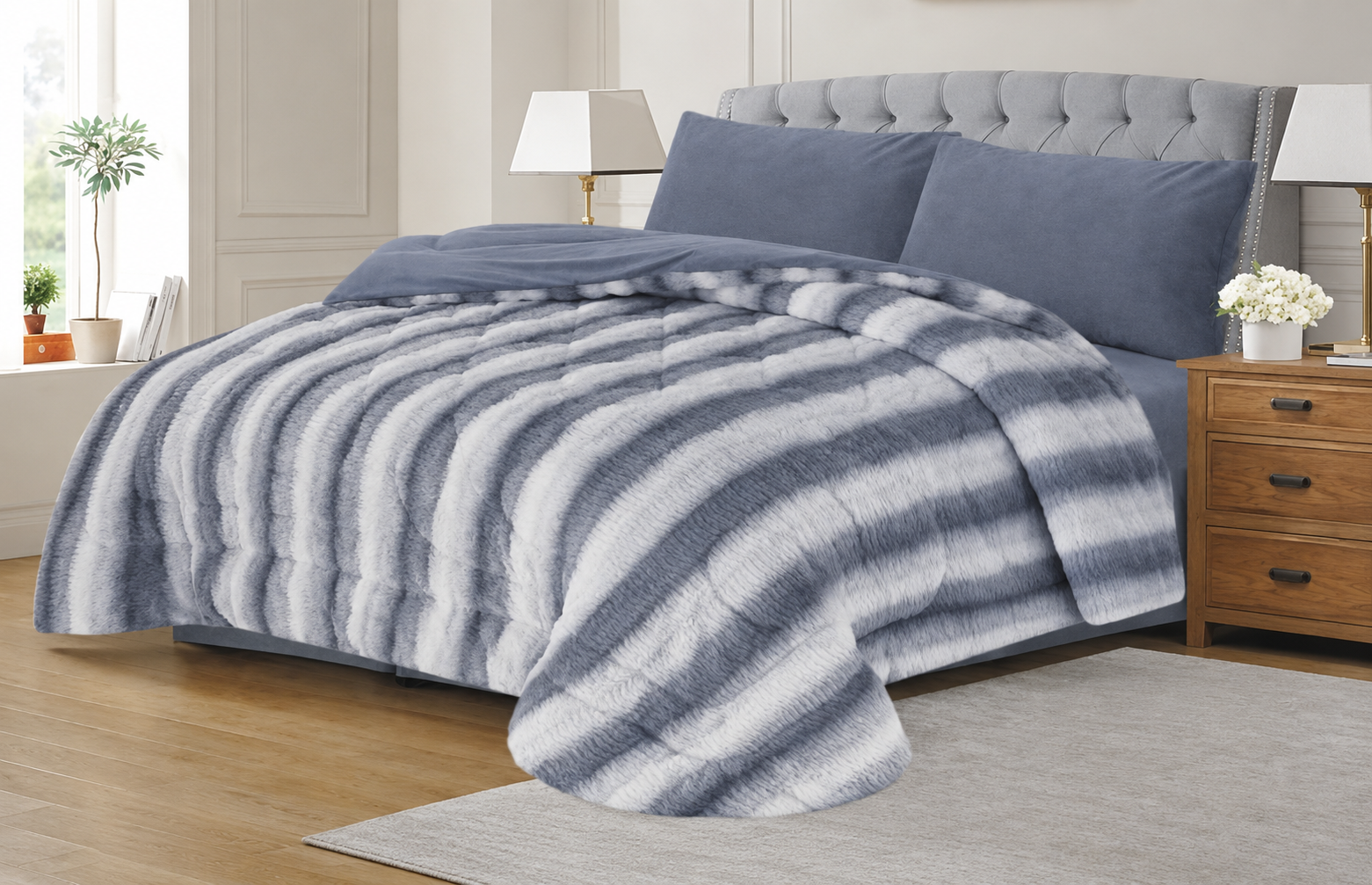 DOLPHIN QUILT COMFORTER SET