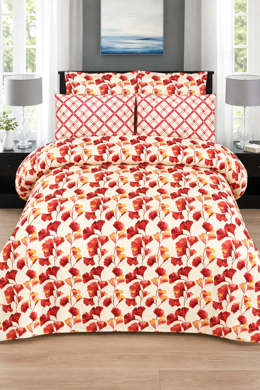 CHENONE COTTON BEDSHEET DOUBLE BED