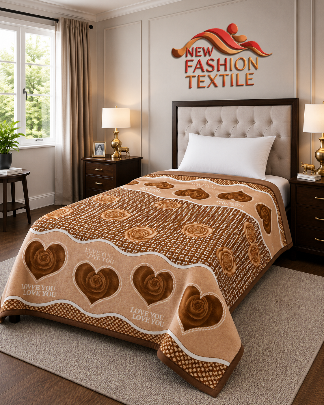 AC BLANKET EMBOSS PRINTED