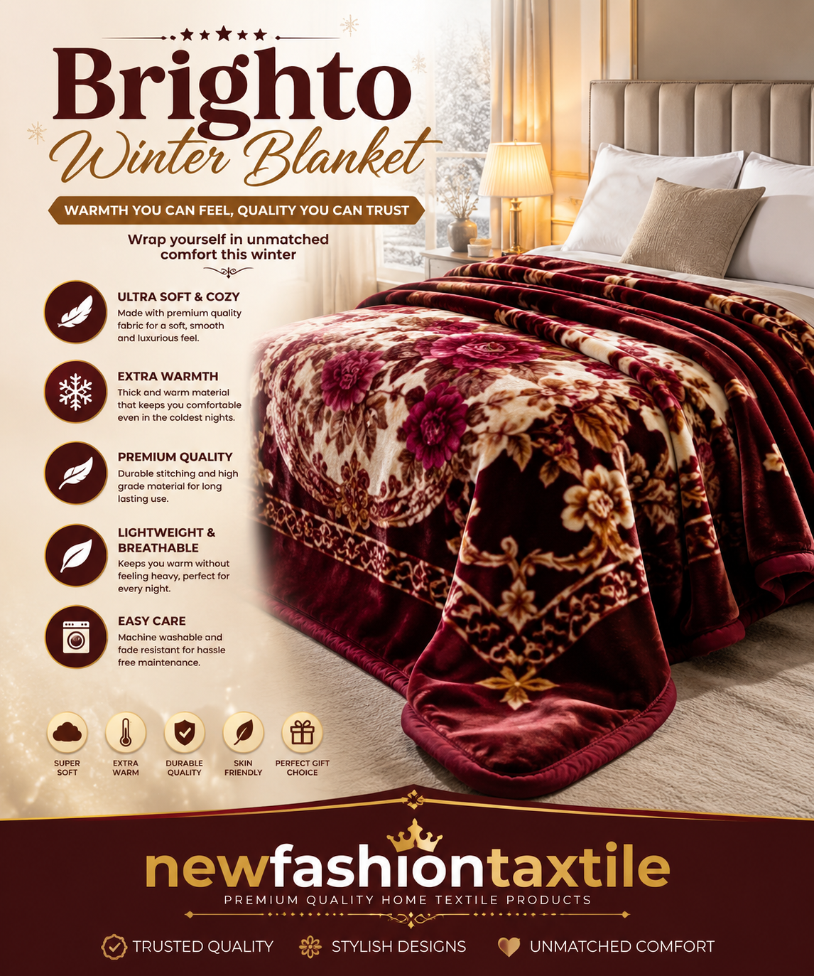 BRIGHTO WINTER BLANKET
